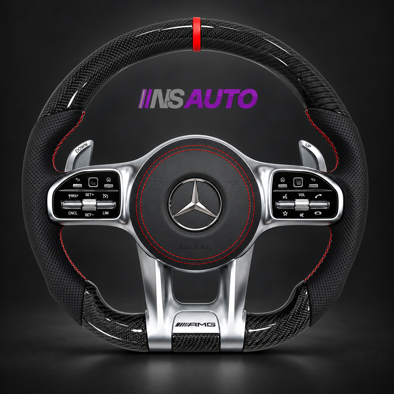 Volant Mercedes à commandes simples